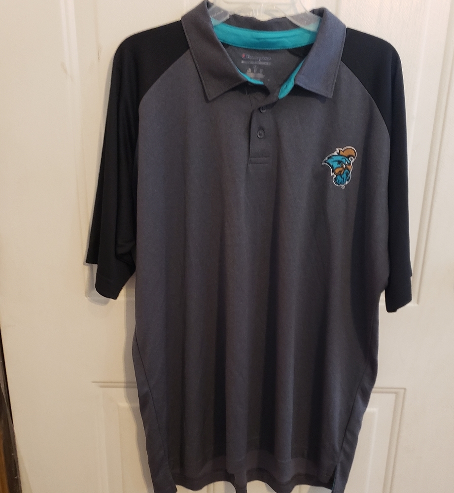 Champion Athleticwear Coastal Carolina Chanticlears Polo Shirt Men's XL